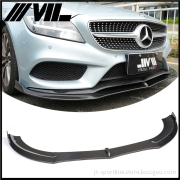 Carbon Fiber Car Front Valance for Mercedes W218 Base Sedan 4-Door